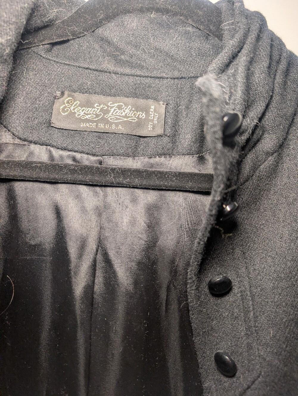 Vintage Trapeze Coat - Picture 3 of 5